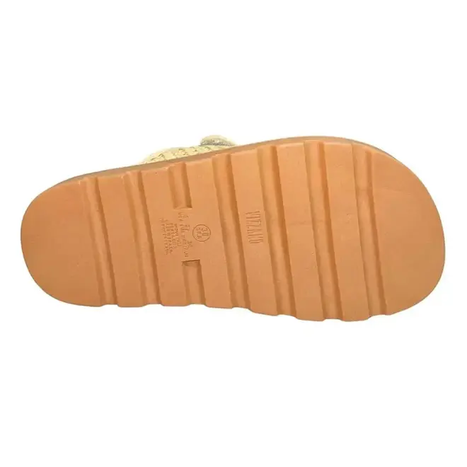 Papete Rasteira Vizzano Natural Feminino