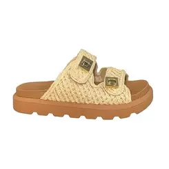 Papete Rasteira Vizzano Natural Feminino