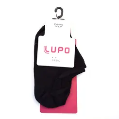 Meia Soquete Preta Feminina Lupo Preto 4270-002/9990