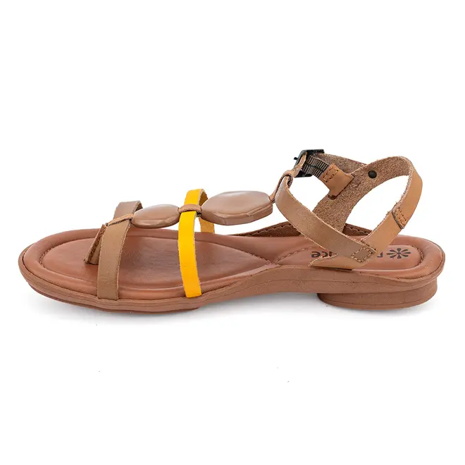 Rasteira Flatform New Face Ambar e Nuts Feminina