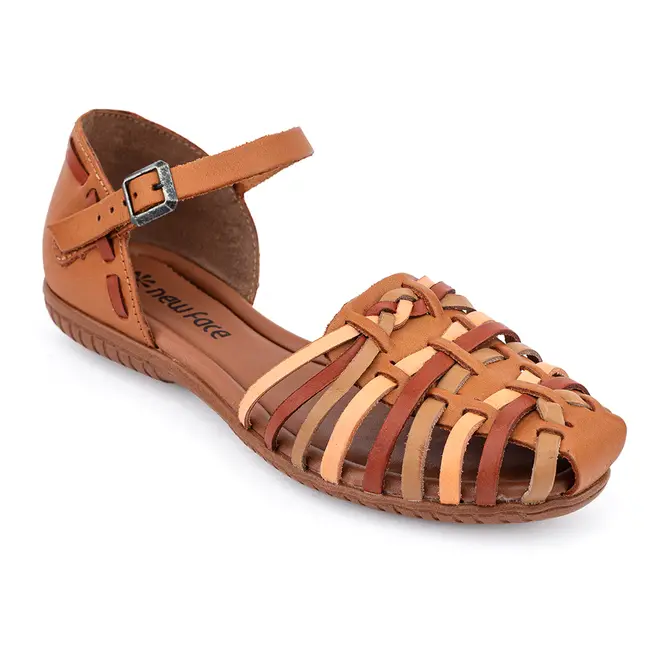 Rasteira Flatform New Face Mel New e Pessêgo Feminina