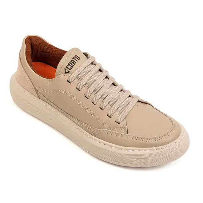 Tênis Casual Sola Caixa Crato Branco Masculino