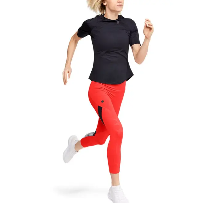 Legging de Treino Feminina Under Armour RUSH Embossed Shine Graphic Crop