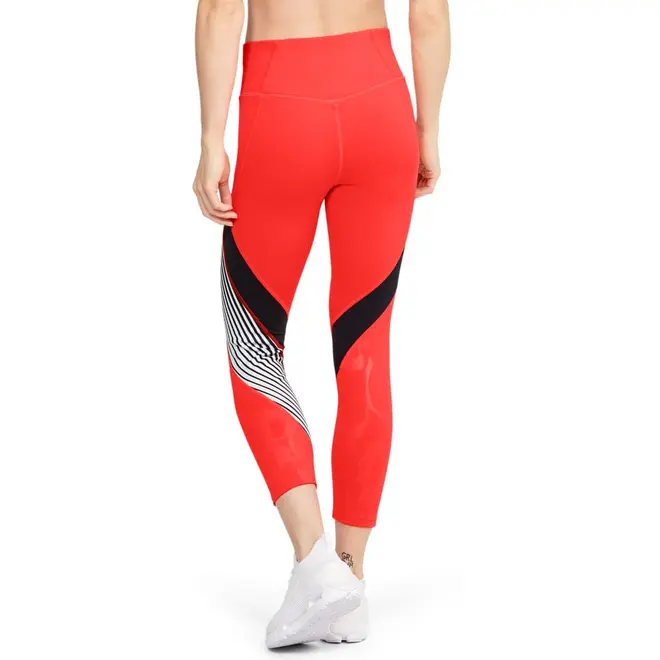 Legging de Treino Feminina Under Armour RUSH Embossed Shine Graphic Crop