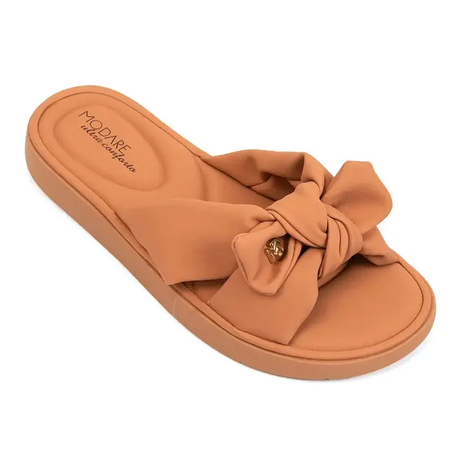 Tamanco Rasteira Modare Nude Feminino