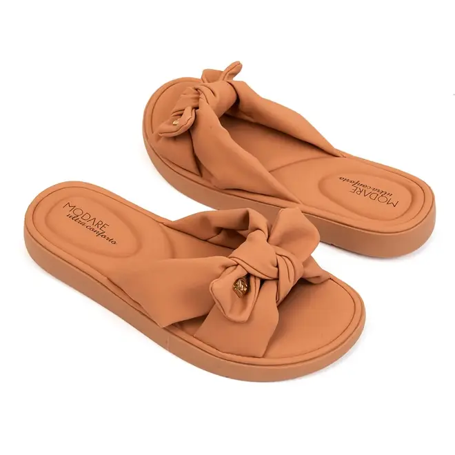 Tamanco Rasteira Modare Nude Feminino