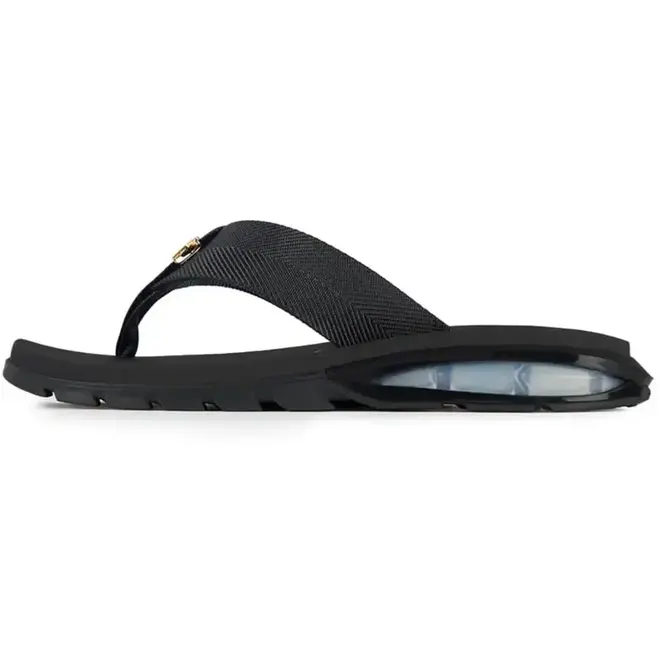 Chinelo Dedo Kenner Orak Preto e Cristal Masculino