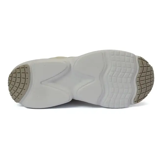Tênis Casual Sola Caixa Vizzano Branco e Cinza Feminino