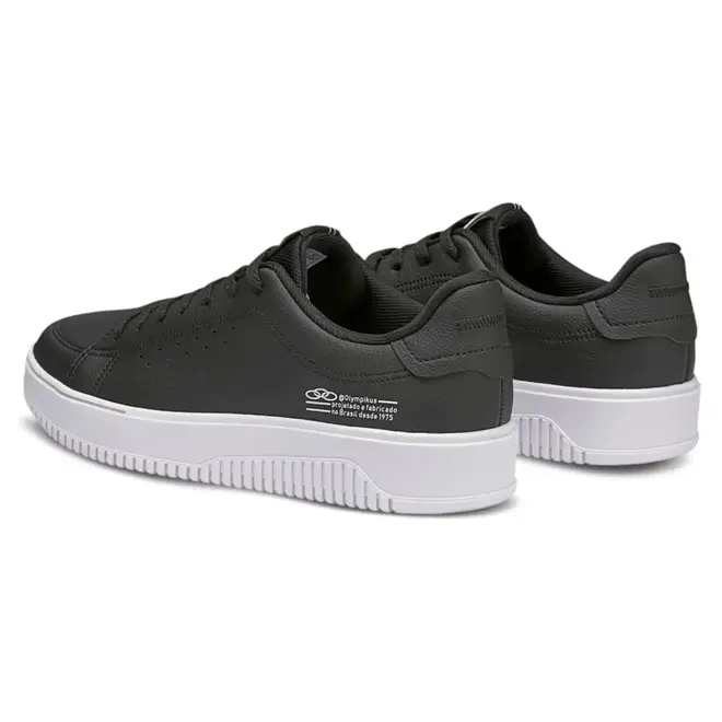 Tênis Casual Olympikus Eros Preto e Branco Masculino