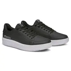 Tênis Casual Olympikus Eros Preto e Branco Masculino