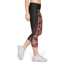 Calça Legging Capri de Treino Feminina Under Armour Print HeatGear Armour
