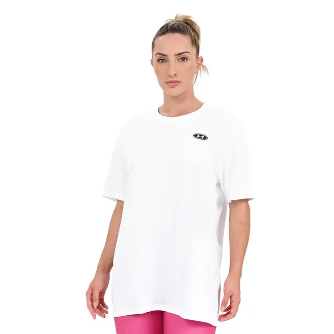 Camiseta Feminina Under Armour Heivyweight Embroid Patch
