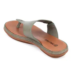 Tamanco Rasteira New Face Caramelo Feminino