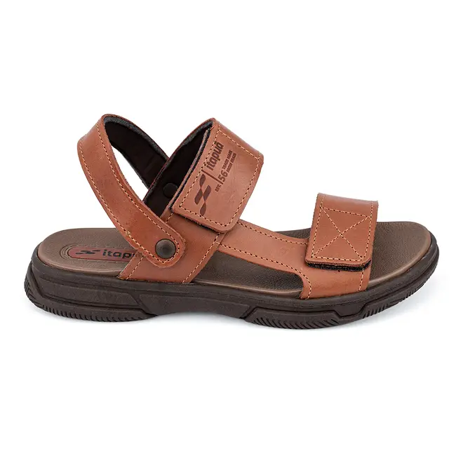 Sandalia Flats Itapua Telha Masculina