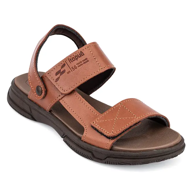 Sandalia Flats Itapua Telha Masculina