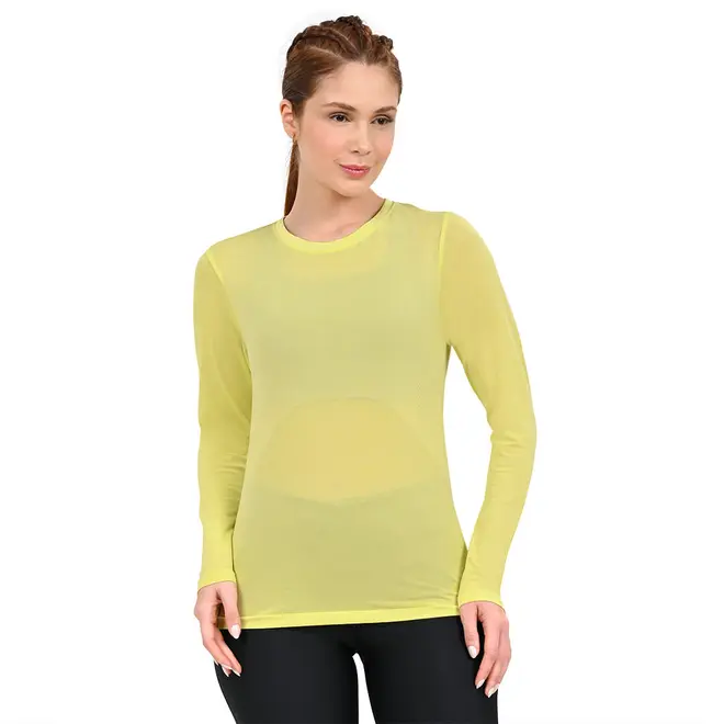 Camiseta Manga Longa de Treino Feminina Under Armour Seamless Stride