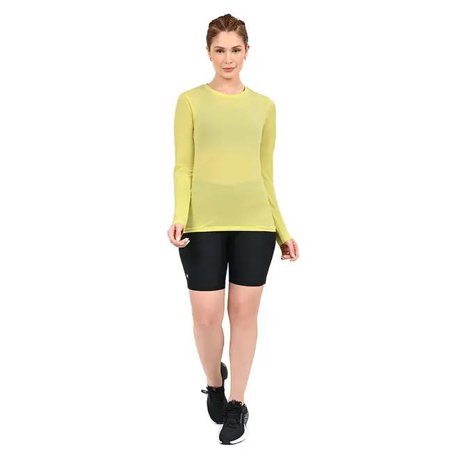 Camiseta Manga Longa de Treino Feminina Under Armour Seamless Stride