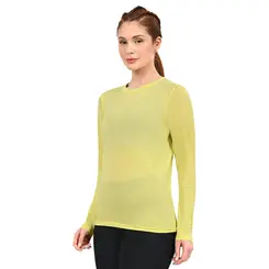 Camiseta Manga Longa de Treino Feminina Under Armour Seamless Stride
