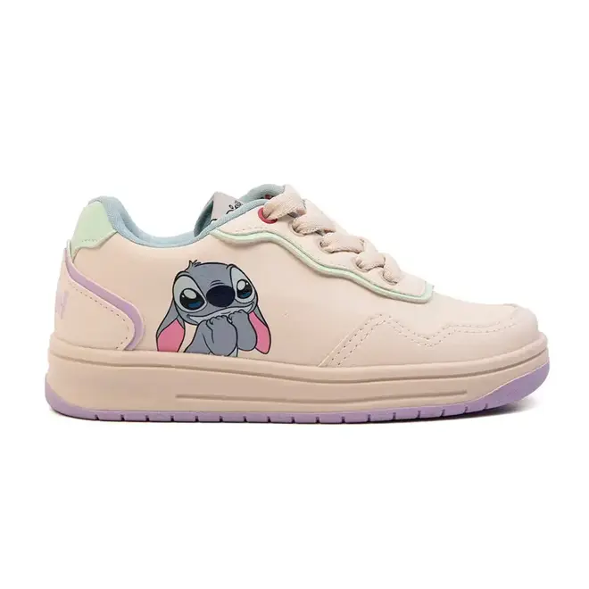 Tênis Disney Branco e Azul Menina
