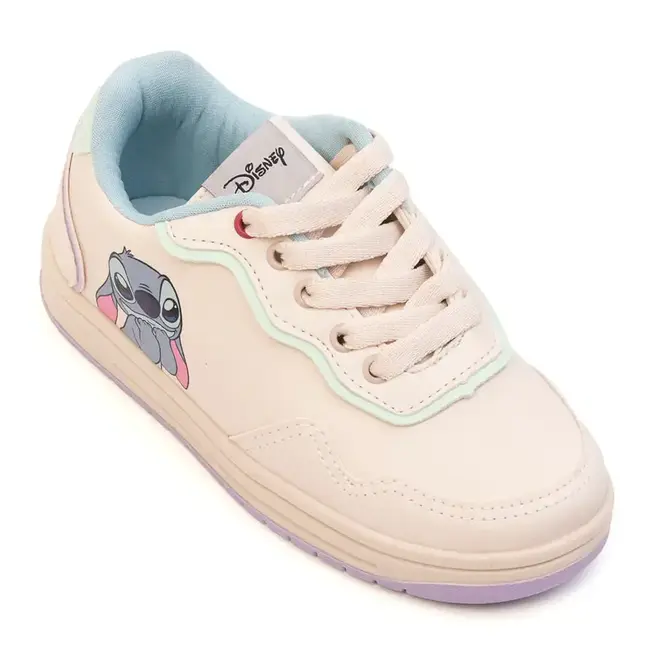 Tênis Disney Branco e Azul Menina