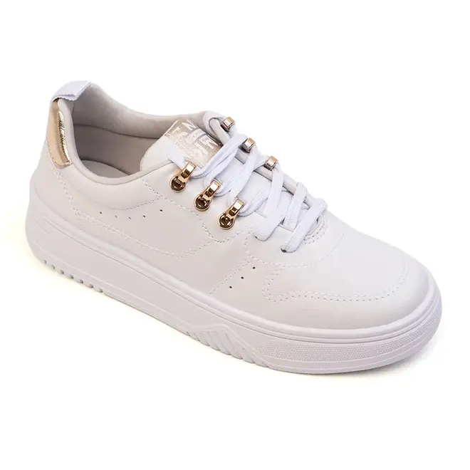 Tênis Casual Sola Caixa Ramarim Branco Feminino