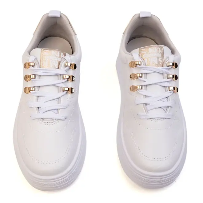 Tênis Casual Sola Caixa Ramarim Branco Feminino