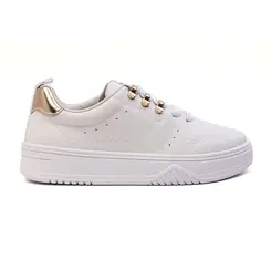 Tênis Casual Sola Caixa Ramarim Branco Feminino