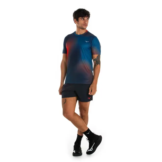 Camiseta de Corrida Mizuno Core Graphic Masculina