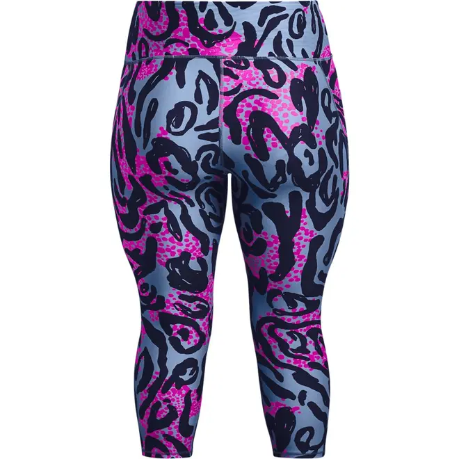 Calça Legging Capri de Treino Plus Size Feminina Under Armour HeatGear Print