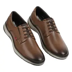Sapato Casual Ferracini Marrom Masculino