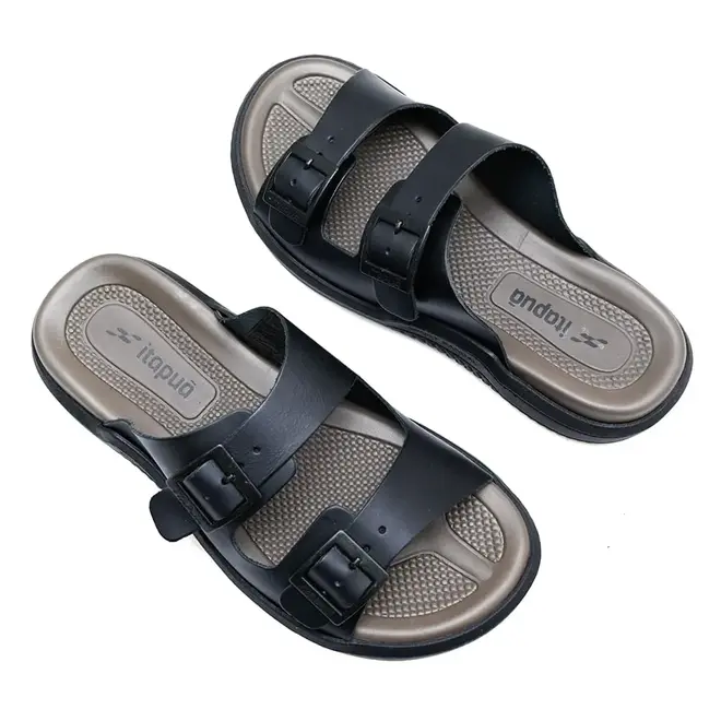 Chinelo Slide Itapuã Preto Masculino