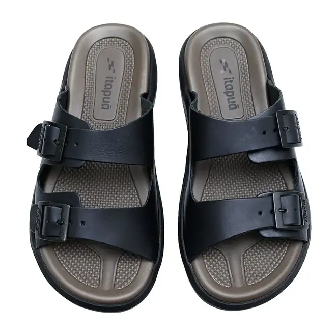 Chinelo Slide Itapuã Preto Masculino