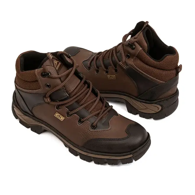 Tênis Esportivo Adventure Detroit Café Masculino