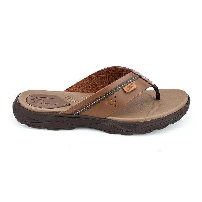 Chinelo Couro Itapuã Marrom Masculino