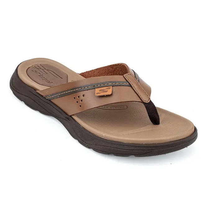 Chinelo Couro Itapuã Marrom Masculino