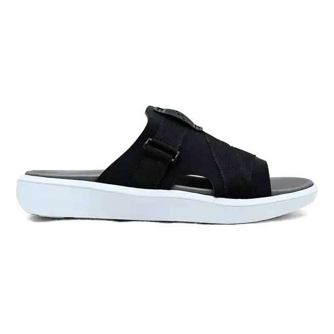 Chinelo Slide Itapuã Preto e Branco Masculino