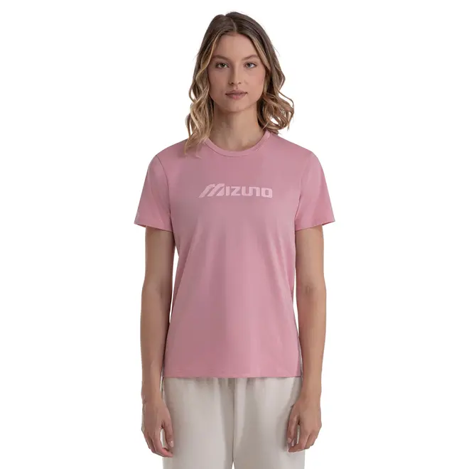 Camiseta Mizuno Basic Run Bird Feminina