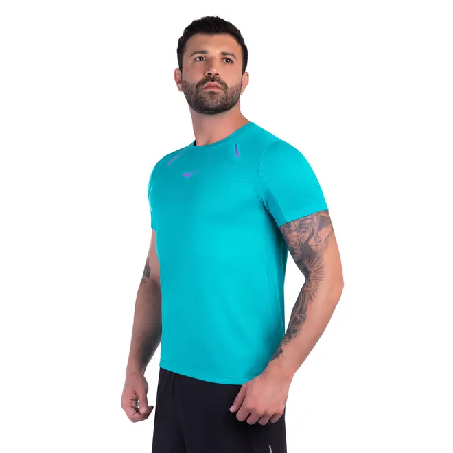 Camiseta de Corrida Mizuno High 3 Masculina