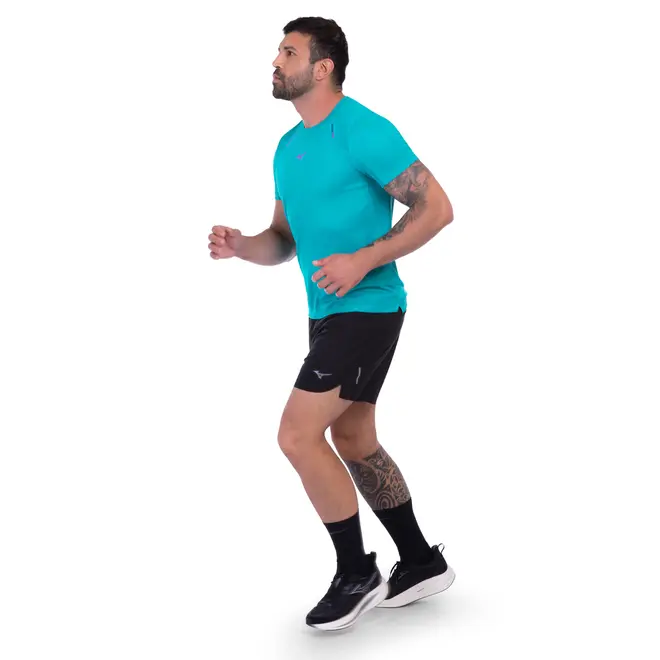Camiseta de Corrida Mizuno High 3 Masculina