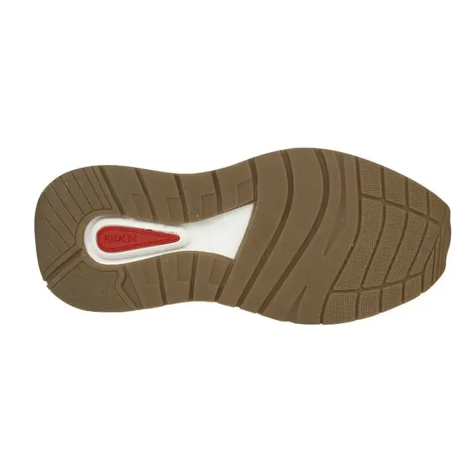Tênis Casual Sola Caixa Ferracini Vyper Branco e Areia Masculino