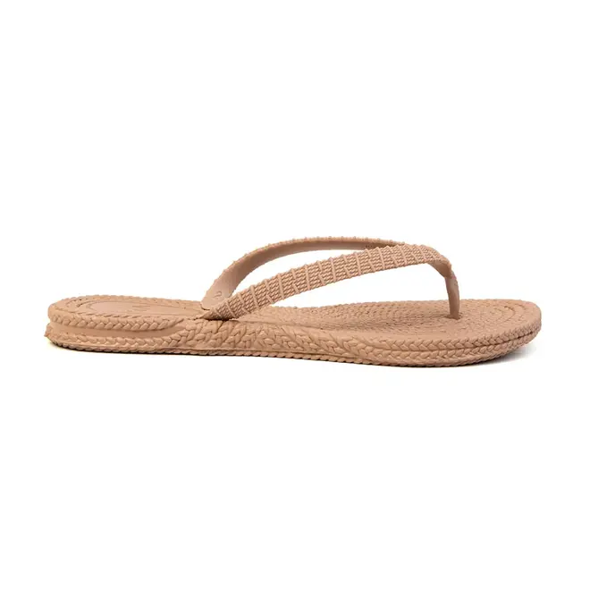 Chinelo Dedo Terra e Água Taupe Feminino