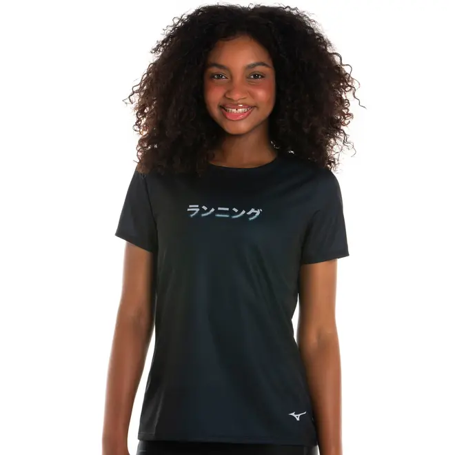 Camiseta de Corrida Mizuno Core Graphic Feminina