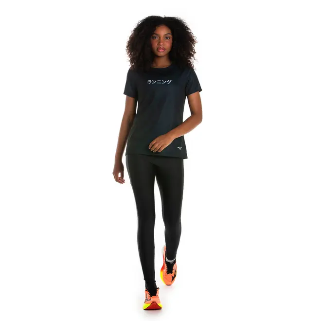 Camiseta de Corrida Mizuno Core Graphic Feminina