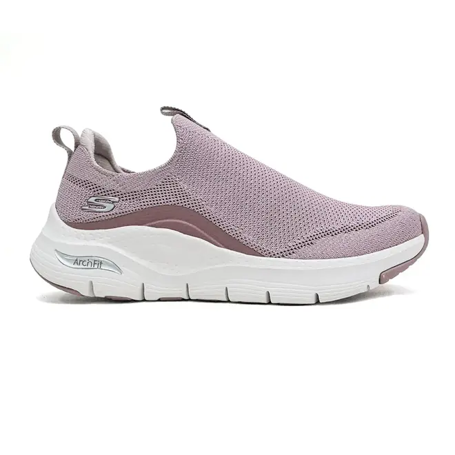 Tênis Esportivo Skechers Arch Fit Rosa Feminino