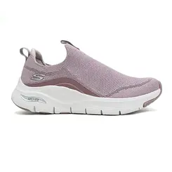 Tênis Esportivo Skechers Arch Fit Rosa Feminino
