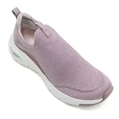 Tênis Esportivo Skechers Arch Fit Rosa Feminino