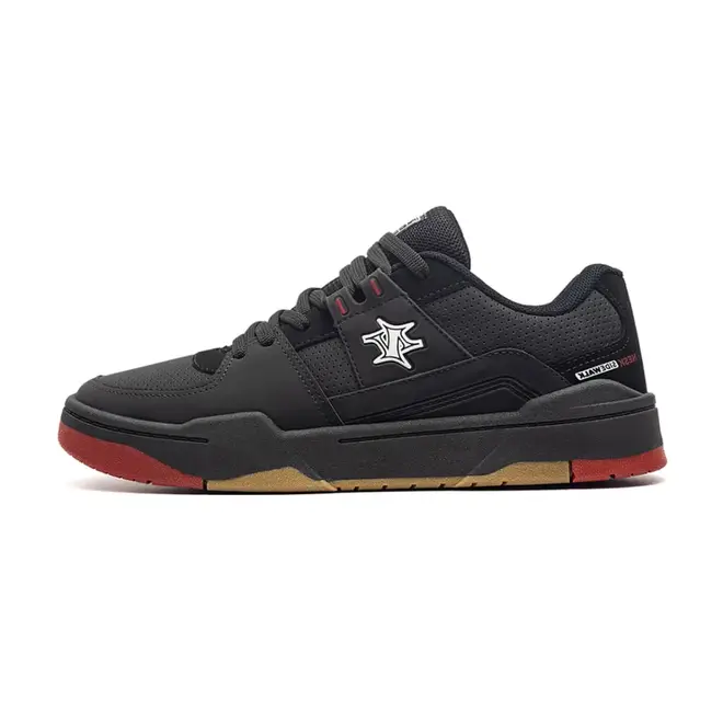 Tênis Casual Nesk Preto e Vermelho Masculino