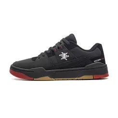 Tênis Casual Nesk Preto e Vermelho Masculino