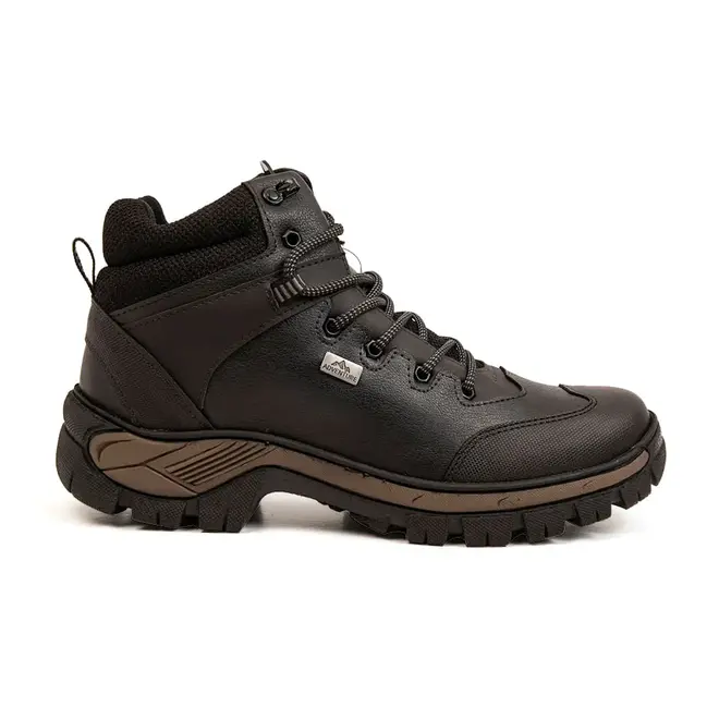 Tênis Esportivo Adventure Detroit Preto Masculino