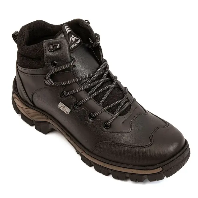 Tênis Esportivo Adventure Detroit Preto Masculino